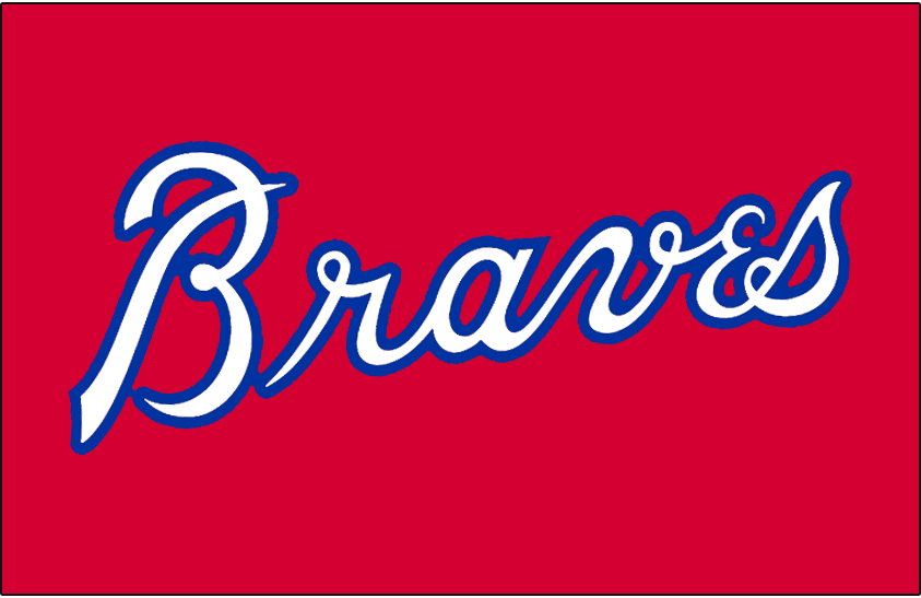 Atlanta Braves 1979-1980 Batting Practice Logo iron on transfers for clothing